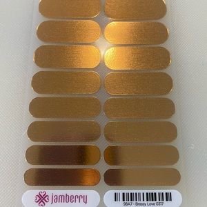 “Brassy Love” (full set) Jamberry Wraps